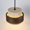 Cylinder Stonova Travertine Pendant Lamp