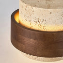 Cylinder Stonova Travertine Pendant Lamp