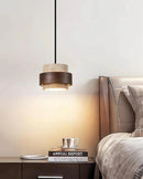 Cylinder Stonova Travertine Pendant Lamp