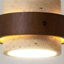 Cylinder Stonova Travertine Pendant Lamp