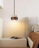 Cylinder Stonova Travertine Pendant Lamp