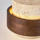 Cylinder Stonova Travertine Wall Sconce