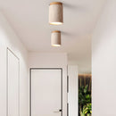 Cylinder Travertine Ceiling Light