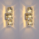 Cylindrical Crystal Wall Lamp