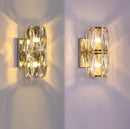 Cylindrical Crystal Wall Lamp
