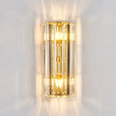 Cylindrical Crystal Wall Light