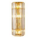 Cylindrical Crystal Wall Light