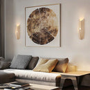 Cylindrical Y Shaped Travertine Wall Lamp