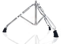 4 PACK Cymbal Boom Stands by GRIFFIN | Drum Kit Percussion Gear Chrome Hardware Set with Double Braced Tripod Legs | Drummers Counterweight Adapter for Mounting Heavy Duty Crash, Ride, Splash Cymbals