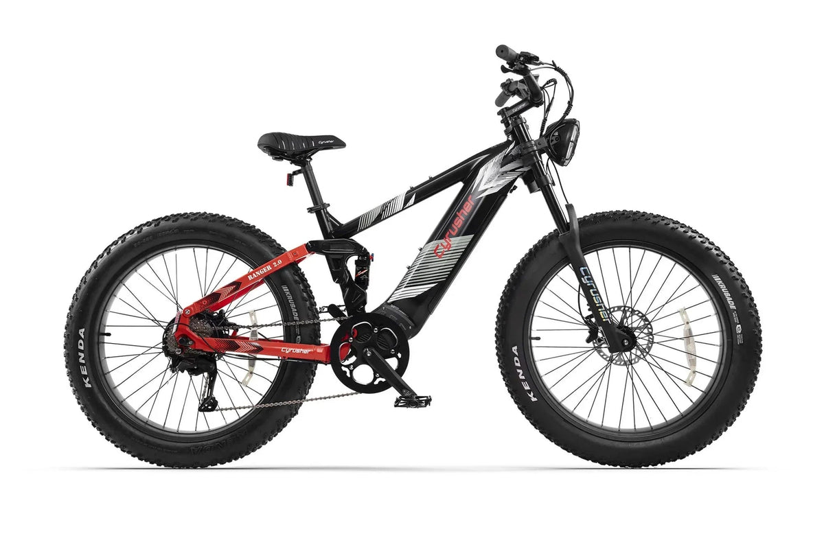 Cyrusher Ranger 2.0 Step-Over Full-Suspension E-Bike, photo 7 of 10