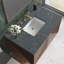 James Martin Marcello 36" Floating Single Bathroom Vanity, Chestnut