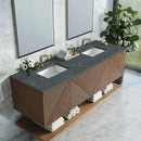 James Martin Marcello 72" Floating Double Bathroom Vanity, Chestnut