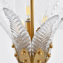 17 Inch Vito 3-Light Feather-shaped Island Pendant Light