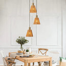 15 Inch Merle 3-Light Island Pendant Light