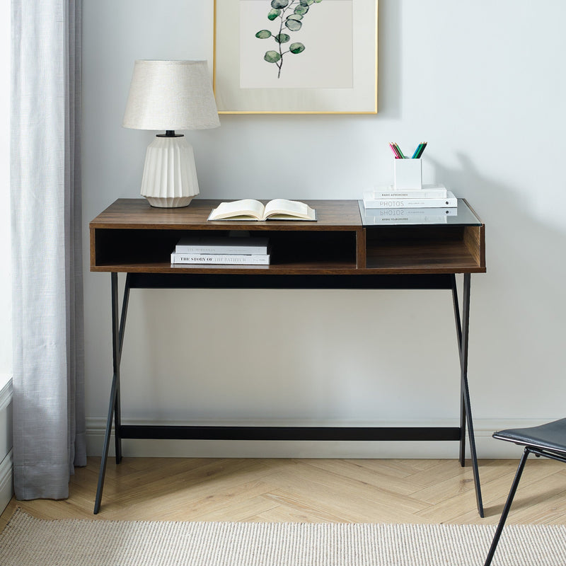 Beth 42" X Leg Writing Desk