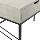 Vetti Faux Shagreen Desk & Console Table