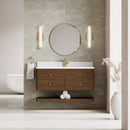 James Martin Allamari 48" Floating Single Bathroom Vanity, Sable