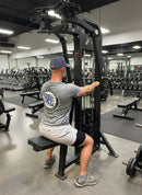 Selectorized Pec Fly & Rear Delt Fly (Pec Deck) w/ 250lb weight stacks (New) by Sports & Fitness Exchange