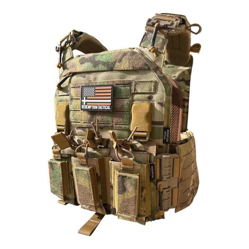 FULL KIT COMBO Crusader 2.0 V4 Armor COMBO PACKAGE LIGHTWEIGHT LEVEL IV (2) 10x12 Front/Back Plates, Mission Plate Carrier Bag