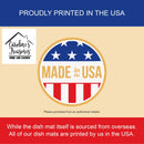 Affenpinscher Fall Dish Drying Mat