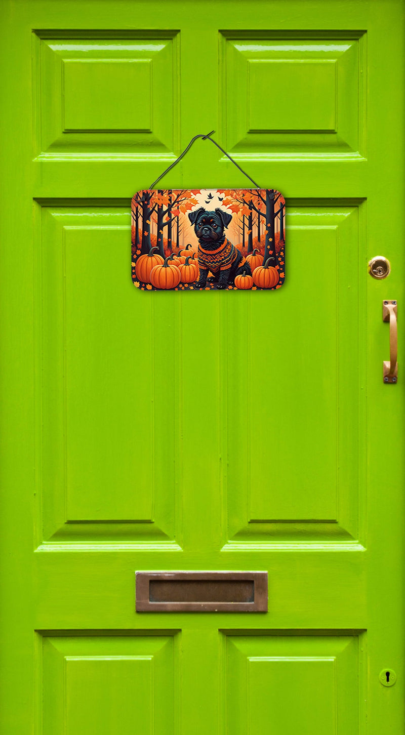 Affenpinscher Fall Wall or Door Hanging Prints