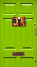 Affenpinscher Fall Wall or Door Hanging Prints