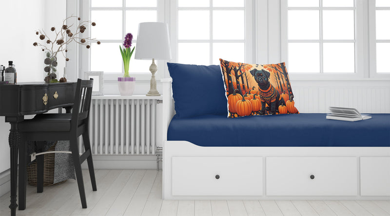 Affenpinscher Fall Fabric Standard Pillowcase