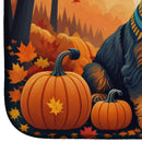 Airedale Terrier Fall Dish Drying Mat