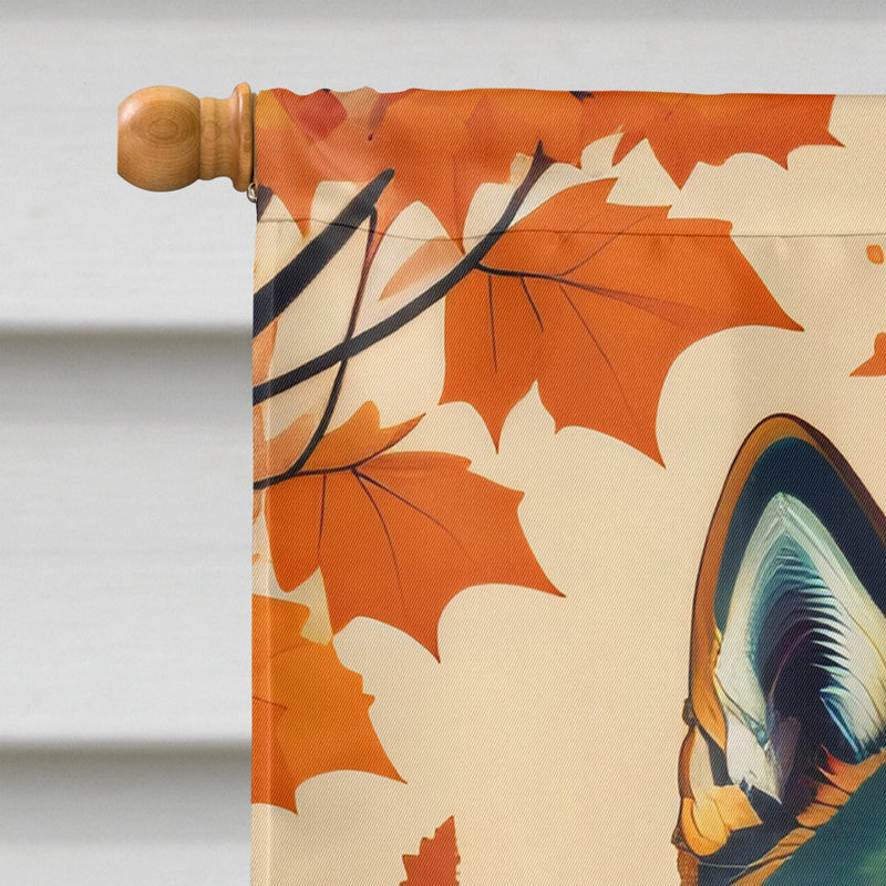 Akita Fall House Flag