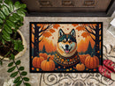 Akita Fall Doormat - 24x36 Decorative Floor Mat – Indoor/Outdoor Rug with Artistic Flair