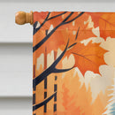 American Eskimo Fall House Flag