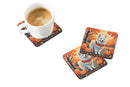 American Eskimo Fall Foam Coaster