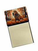 Bloodhound Fall Sticky Note Holder- Refiilable Desk Accessory Note Pad
