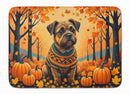 Border Terrier Fall Memory Foam Kitchen Mat
