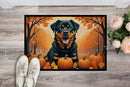Rottweiler Fall Doormat - 24x36 Decorative Floor Mat – Indoor/Outdoor Rug with Artistic Flair