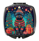 Affenpinscher Christmas Compact Mirror – Stylish Purse Mirror with Artistic Covers