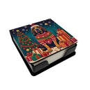 Bloodhound Christmas PU Leather Note Paper Holder