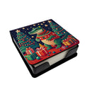 Alligator Christmas PU Leather Note Paper Holder