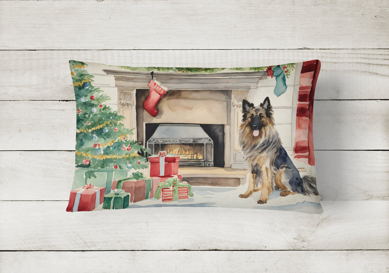 Belgian Tervuren Christmas Fabric Decorative Pillow