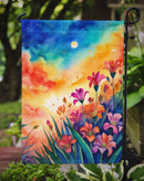 Alstroemerias in Color Garden Flag – Outdoor Decorative Yard Flag