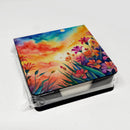 Alstroemerias in Color PU Leather Note Paper Holder