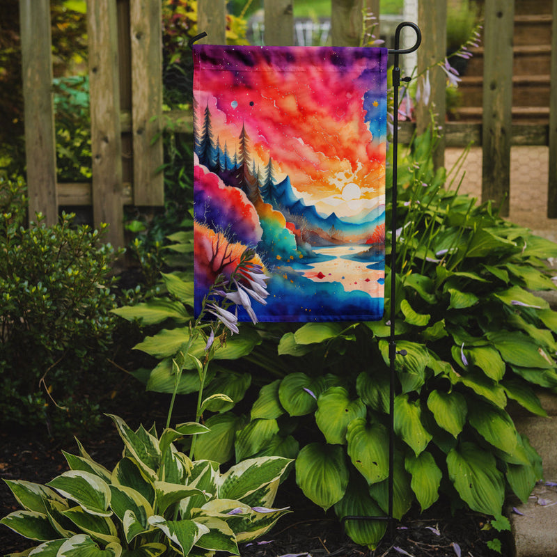 Amaranths in Color Garden Flag – Outdoor Decorative Yard Flag