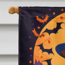 Airedale Terrier Witchy Halloween House Flag