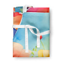 Anemones in Watercolor Apron – Artist-Designed Kitchen, BBQ & Craft Apron