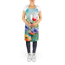 Anemones in Watercolor Apron – Artist-Designed Kitchen, BBQ & Craft Apron