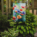 Anemones in Watercolor Garden Flag – Outdoor Decorative Yard Flag