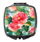 Alabama Camellia in Watercolor Compact Mirror