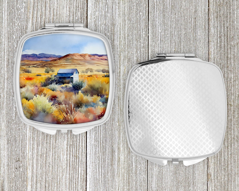 Nevada Sagebrush in Watercolor Compact Mirror