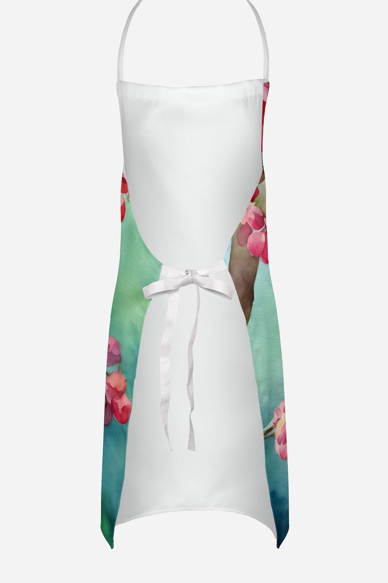 Pennsylvania Mountain Laurels in Watercolor Apron – Artist-Designed Kitchen, BBQ & Craft Apron