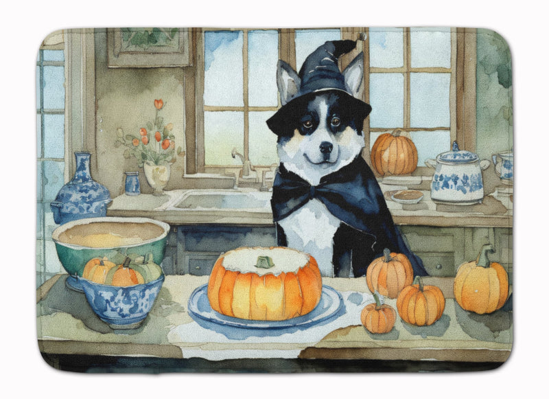 Akita Fall Kitchen Pumpkins Memory Foam Kitchen Mat